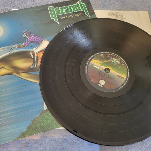 Nazareth – The Fool Circle LP – 6302 099 A&M 1981 – VG+ Sleeve – Classic Rock - Picture 3 of 11